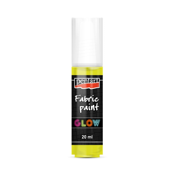 Pentart 3D Glow-in-the-Dark Fabric Paint | various shades — image 3