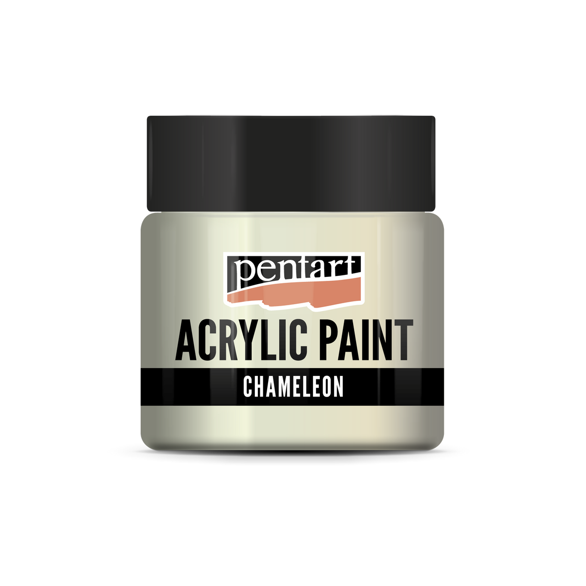 Pentart Chameleon parelmoer acrylverf 50 ml – Groen-goud