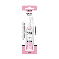 Pentart Contouring Paint 20 ml – raspberry
