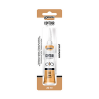 Pentart contourverf 20 ml – 10123 - messing