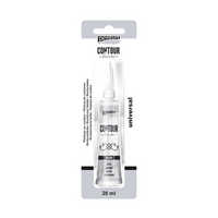 Pentart contourverf 20 ml – 2462 - zilver