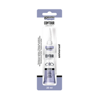 Pentart contourverf 20 ml – blauwe bes