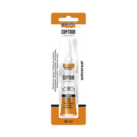 Pentart contourverf 20 ml – oranje