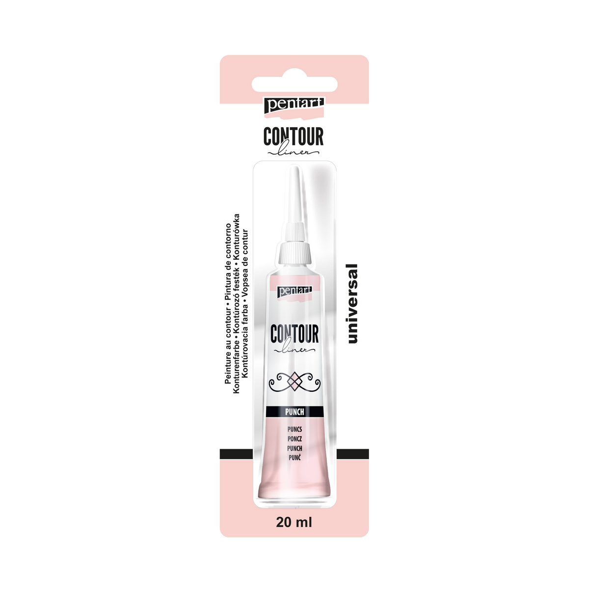 Pentart contourverf 20 ml – punch
