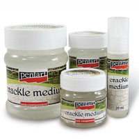 Pentart craquelémedium op waterbasis 50, 100 en 230 ml