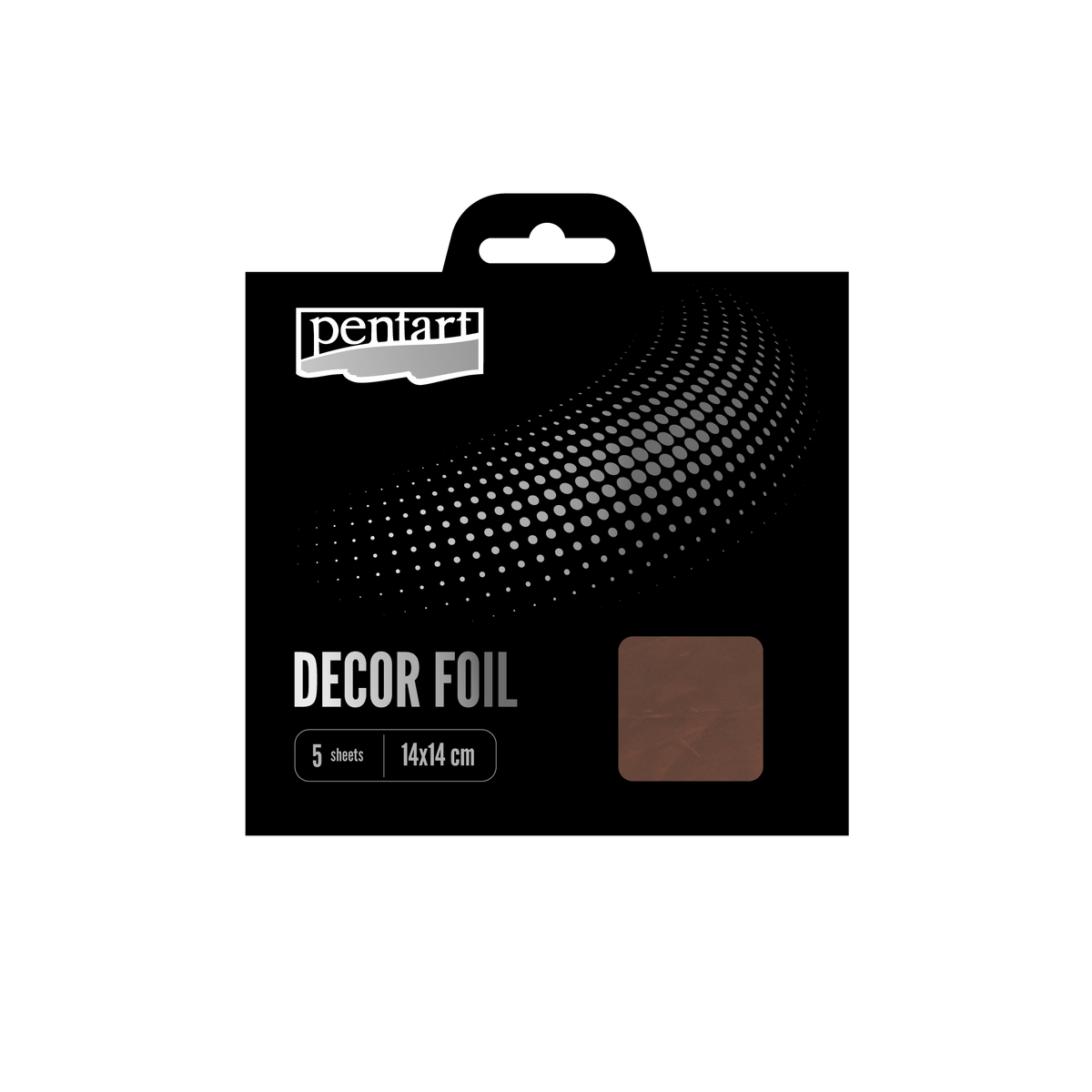 Pentart Decor metallic decoratiefolie – brons