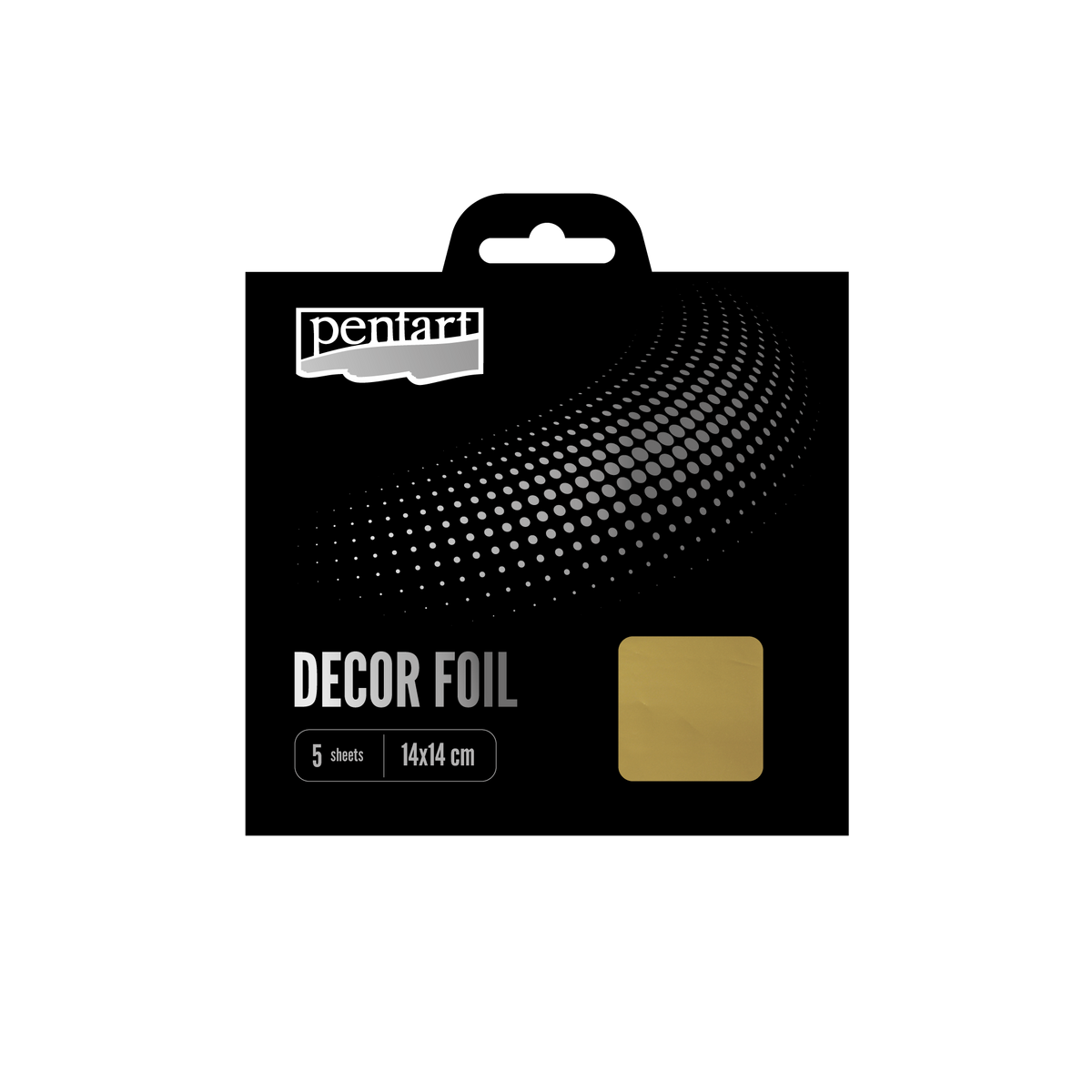Pentart Decor metallic decoratiefolie – goud