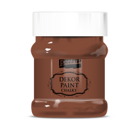 Pentart Decorative Chalk Paint Chalky - 230 ml – brown