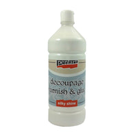 Pentart decoupagelijm en vernis glanzend 20–1000 ml