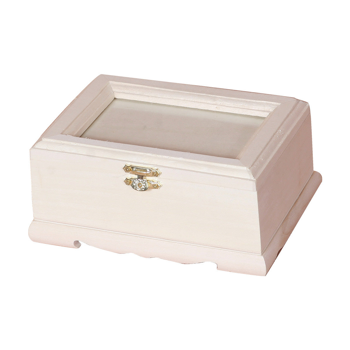 Pentart houten kistje met plek voor foto, 16 × 12 × 7 cm