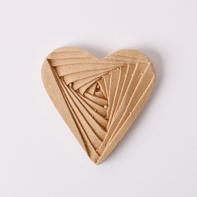 Pentart Elastic Wood hart 5 × 6 cm