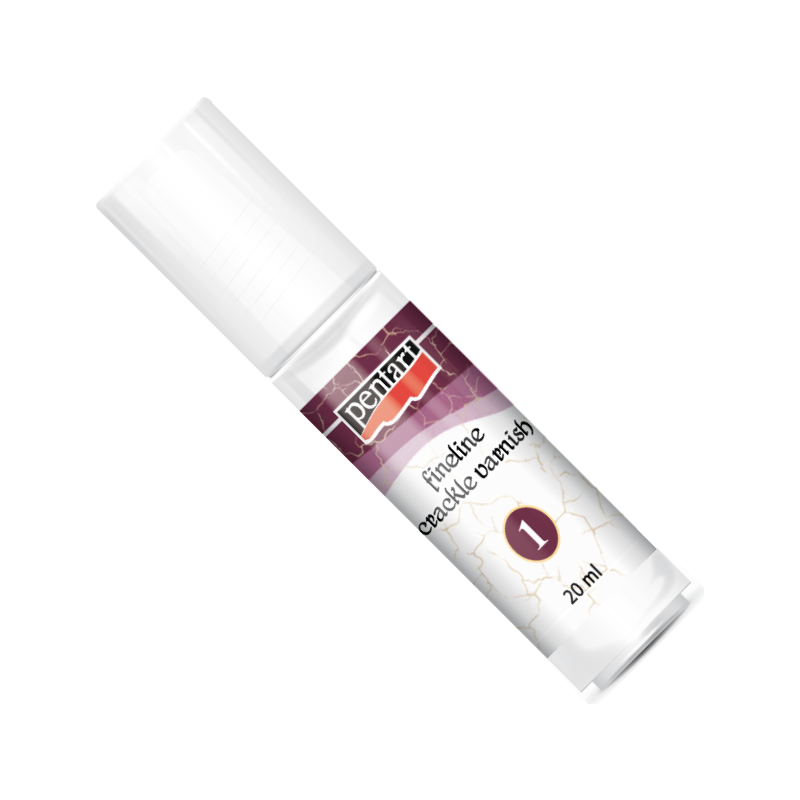 Pentart Fineline craquelélak 2 componenten, 2 × 20 ml