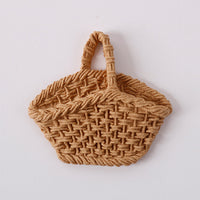 Pentart flexibel houten ornament mandje 6 × 4 cm
