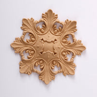 Pentart flexibel houten ornament rozet 9 × 6 cm