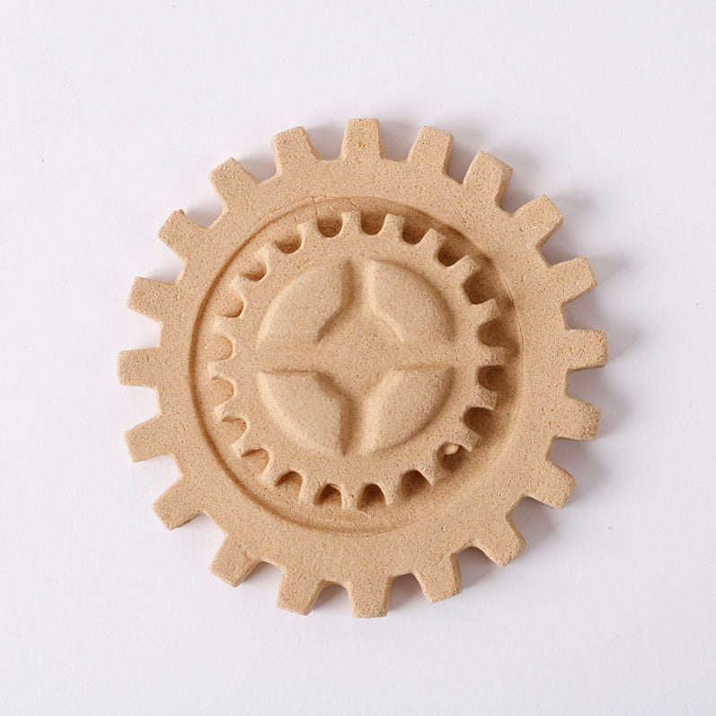 Pentart flexibel houten ornament tandwiel Ø 7 cm