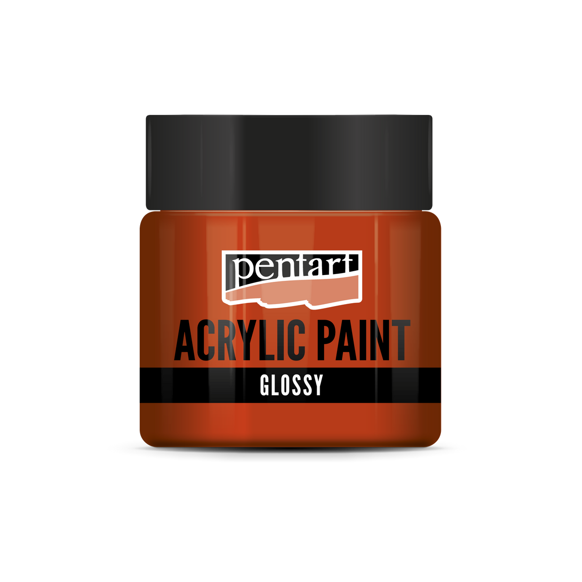 Pentart glanzende acrylverf 50 ml – Rood