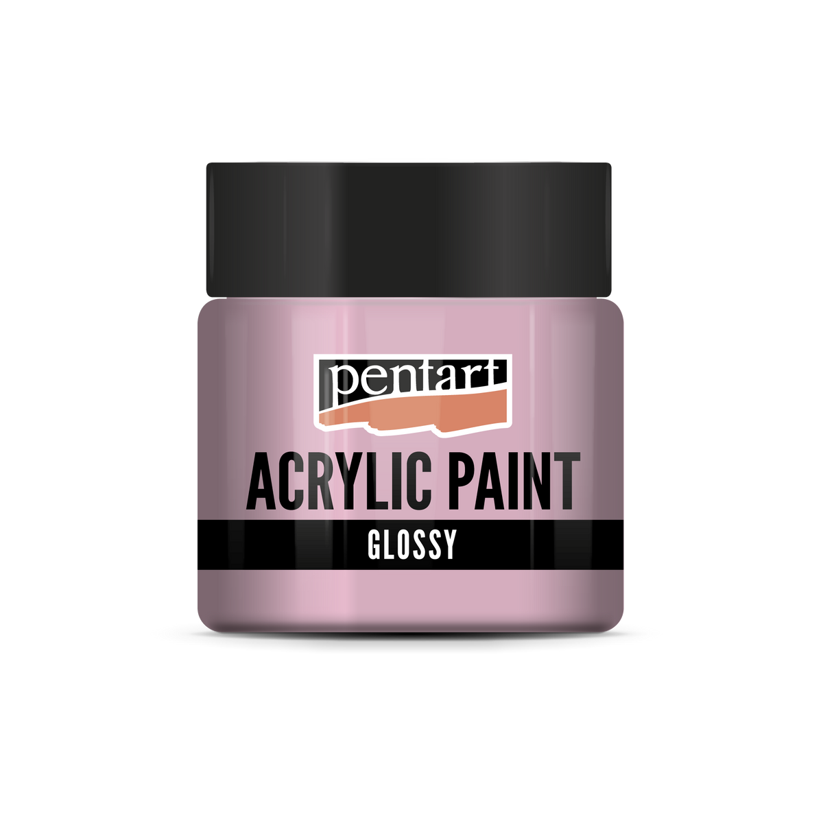 Pentart glanzende acrylverf 50 ml – Roze