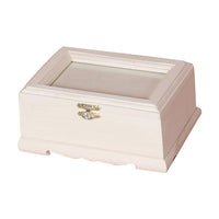 Pentart houten kistje met plek voor foto, 16 × 12 × 7 cm