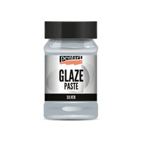 Pentart Junior Paints glazuurpasta 100 ml – zilver