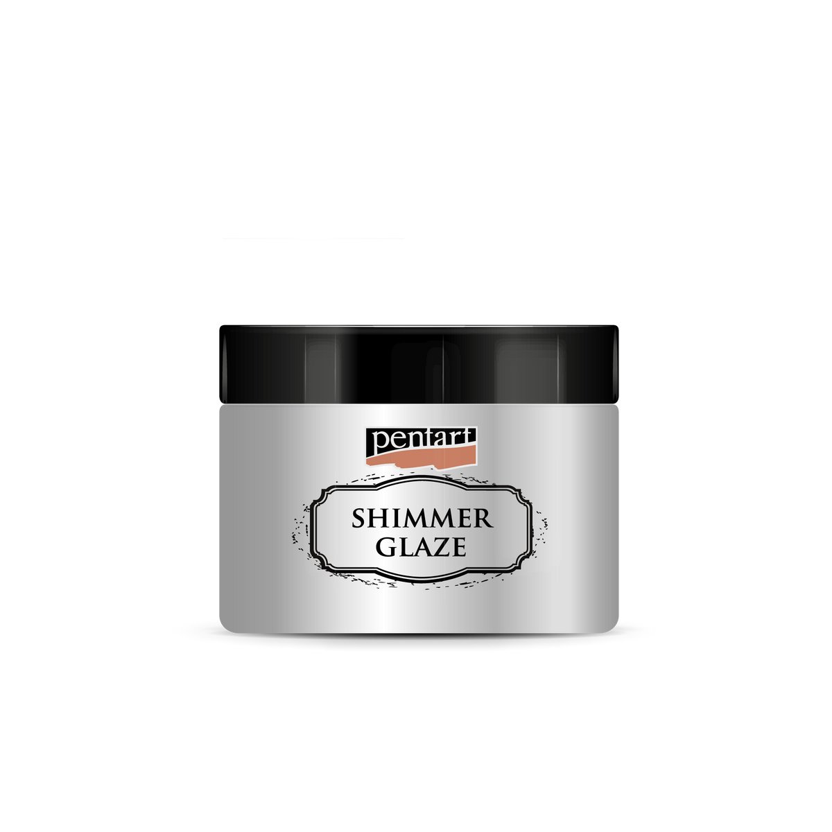Pentart Junior Paints Shimmer Glaze 150 ml – silver