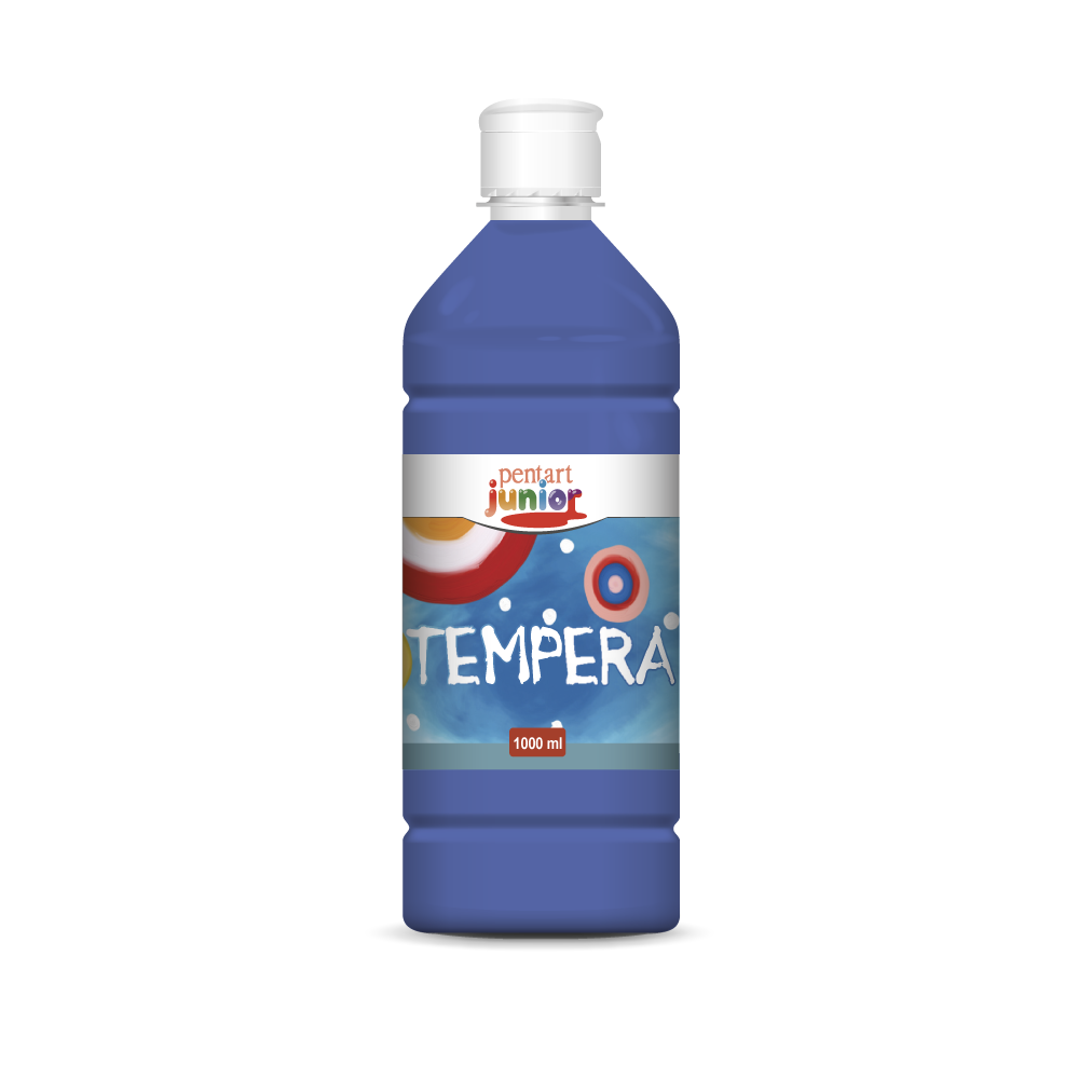 Pentart Junior schoolverf 1.000 ml – Blauw