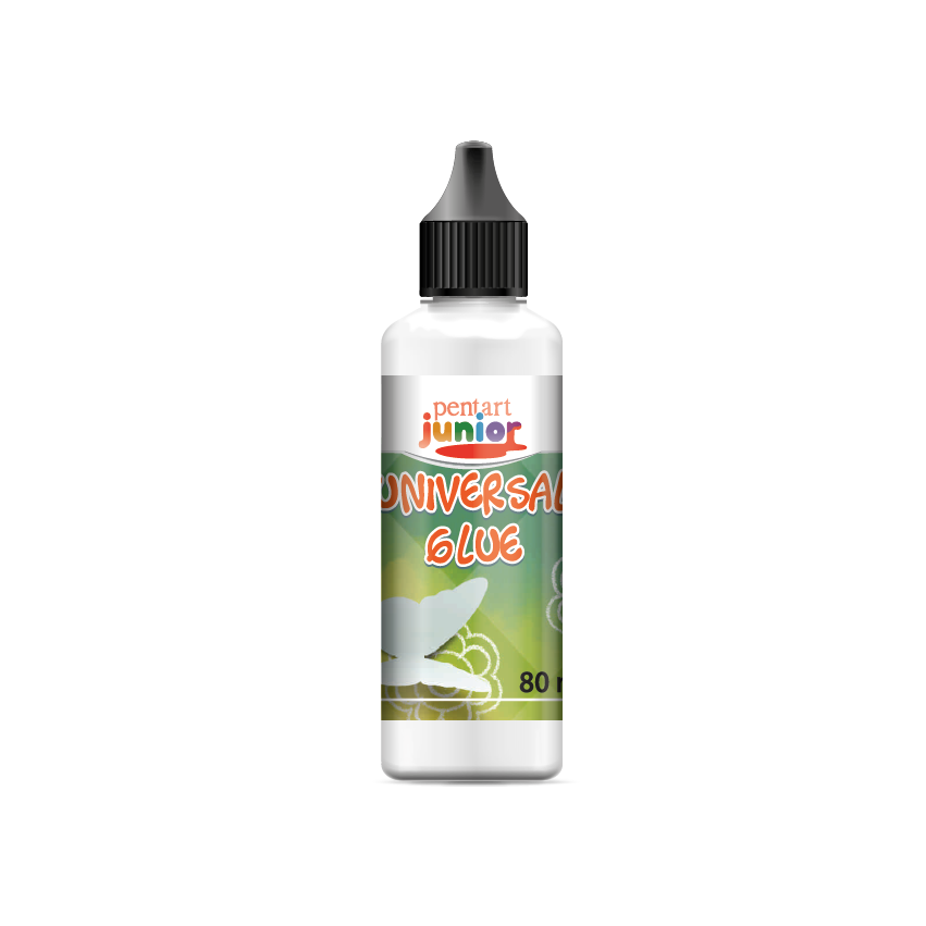 Pentart Junior alleslijm, 80 ml of 500 ml