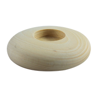 Pentart kandelaar in schijfvorm 10 × 3 cm
