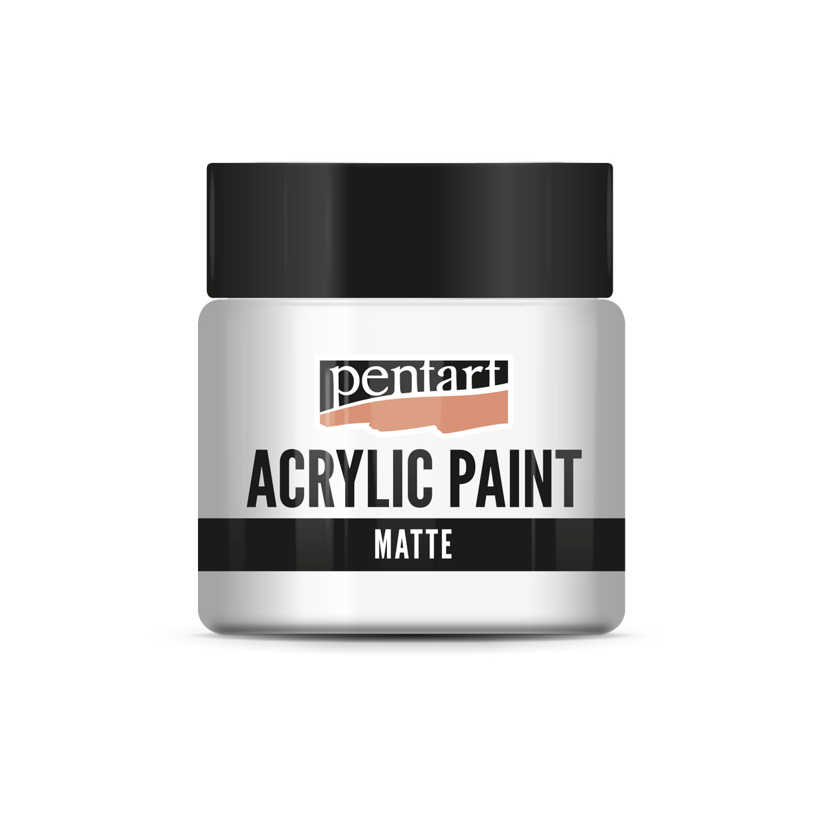 Pentart matte acrylverf 50 ml – 1017 - Wit