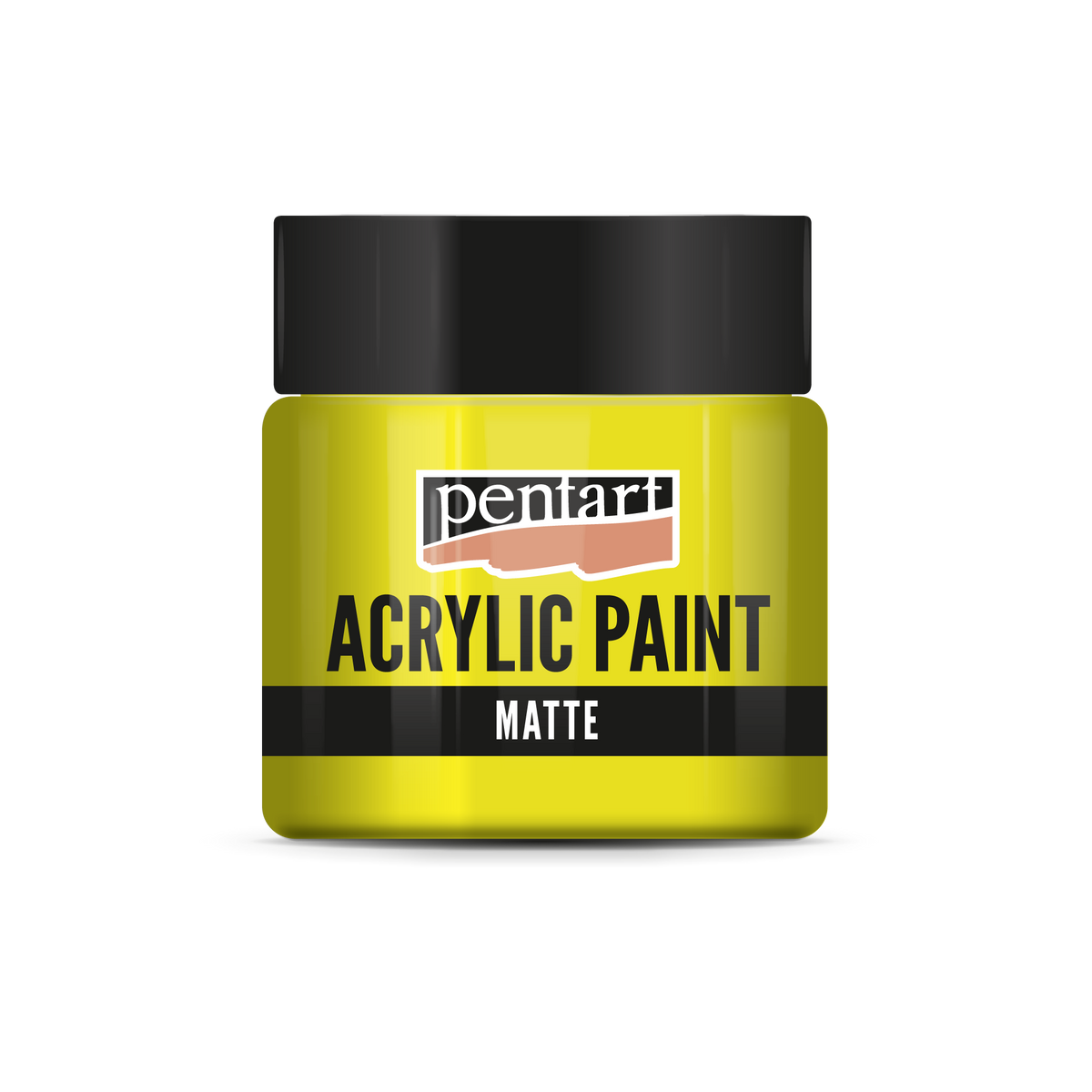 Pentart matte acrylverf 50 ml – 1153 - Geel