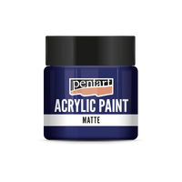 Pentart matte acrylverf 50 ml – 1307 - Donkerblauw