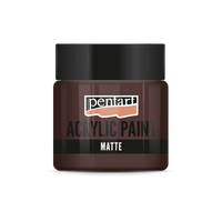 Pentart matte acrylverf 50 ml – 1315 - Donkerbruin