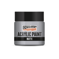 Pentart matte acrylverf 50 ml – 1316 - Grijs