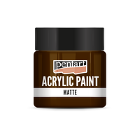 Pentart matte acrylverf 50 ml – 29633 - Roodbruin