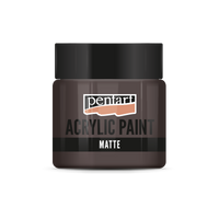 Pentart matte acrylverf 50 ml – Aardebruin