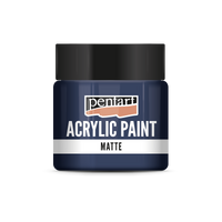 Pentart matte acrylverf 50 ml – indigo