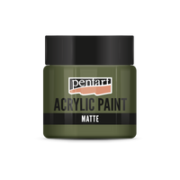 Pentart matte acrylverf 50 ml – khaki