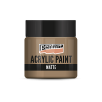 Pentart matte acrylverf 50 ml – Marsbruin
