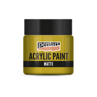 Pentart matte acrylverf 50 ml – Oker