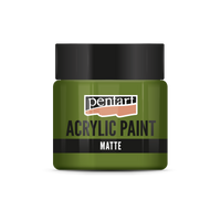 Pentart matte acrylverf 50 ml – Olijfgroen