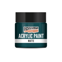 Pentart matte acrylverf 50 ml – Turkooisblauw