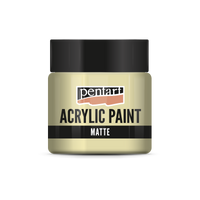 Pentart matte acrylverf 50 ml – Witte koffie
