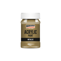 Pentart metallic acrylverf 100 ml – Antiek koper