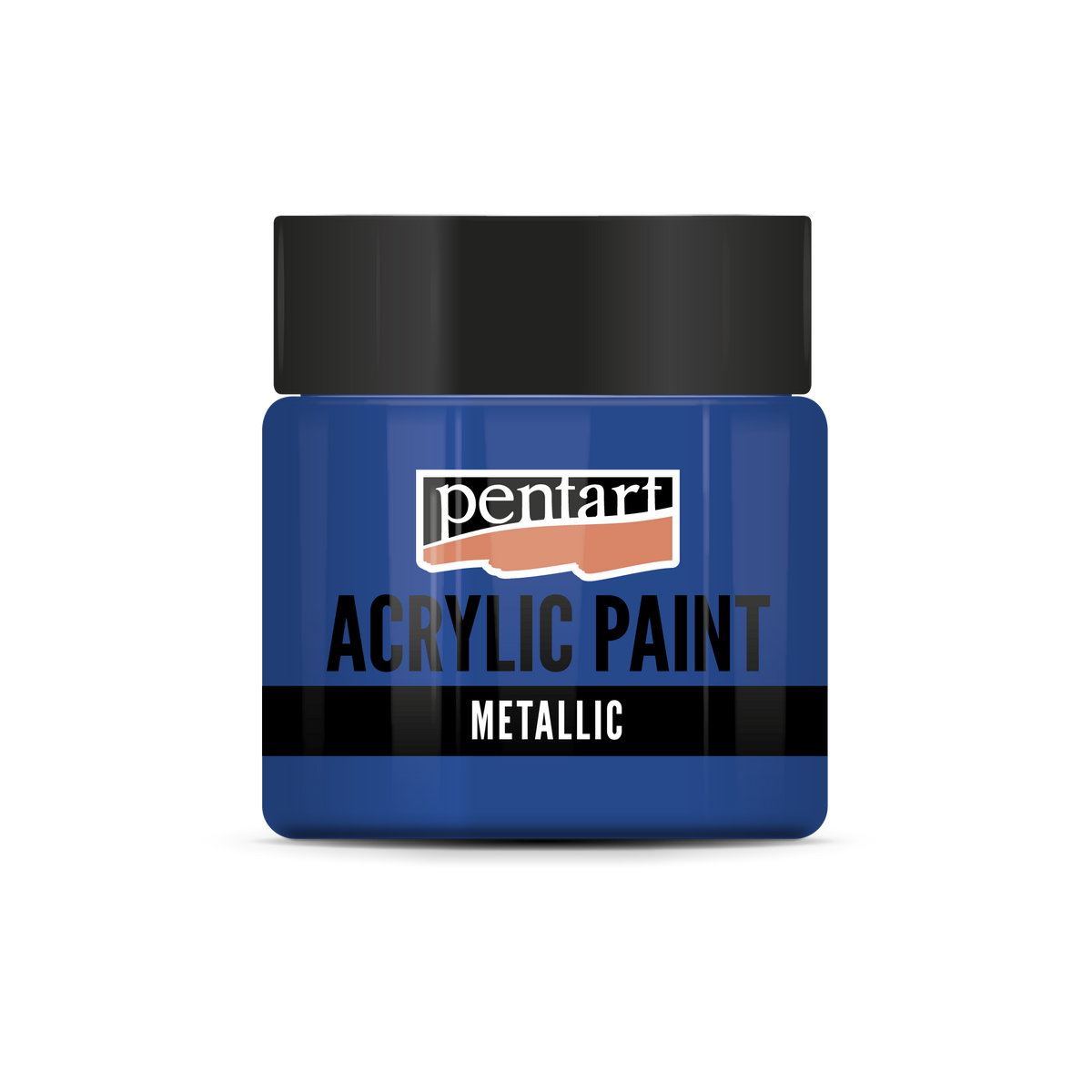 Pentart metallic acrylverf 50 ml – Blauw