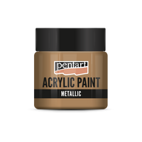 Pentart metallic acrylverf 50 ml – Brons