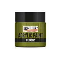 Pentart metallic acrylverf 50 ml – Gouden touch