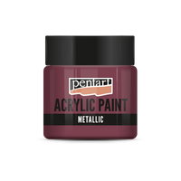 Pentart metallic acrylverf 50 ml – Goudpaars