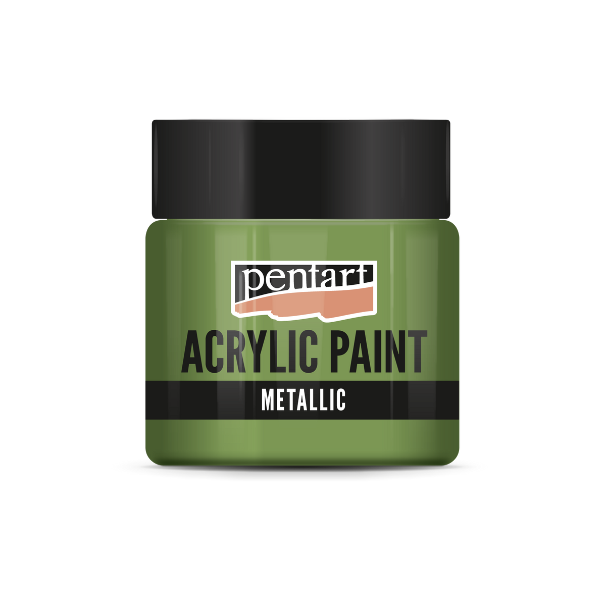Pentart metallic acrylverf 50 ml – Groen