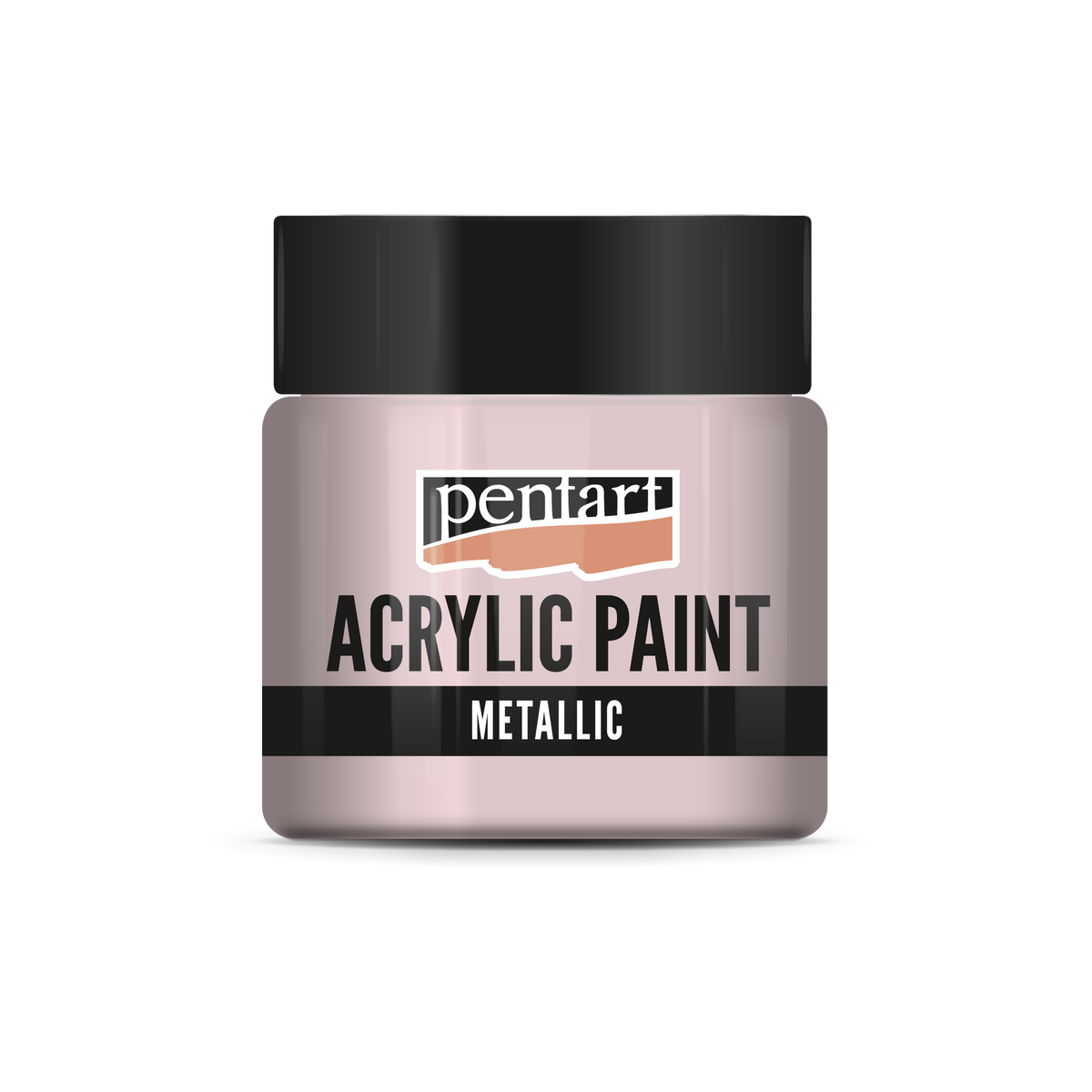 Pentart metallic acrylverf 50 ml – Roze