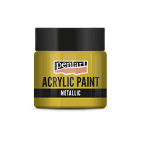 Pentart metallic acrylverf 50 ml – Sparkling goud