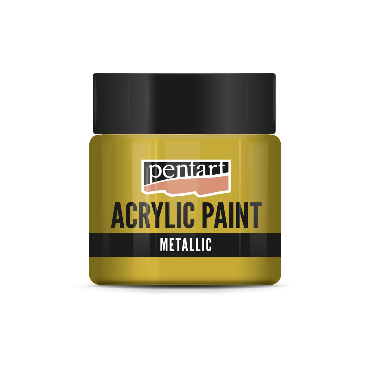 Pentart metallic acrylverf 50 ml – Sparkling goud